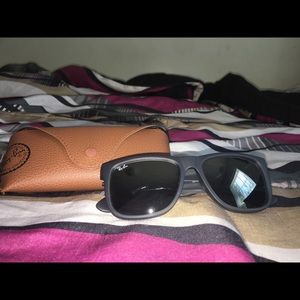 Matte ash gray ray ban sunglasses